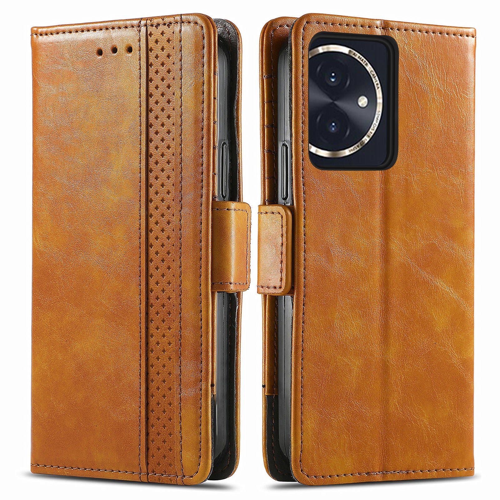 CASENEO 002 Series For Honor 100 5G Case RFID Blocking Leather Stand Phone Cover CASENEO 002 Series For Honor 100 5G Case RFID Blocking Leather Stand Phone Cover